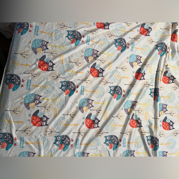 Bundle of 2 silk material girls soft receiving swaddle blankets. NWOT - Picture 2 of 3